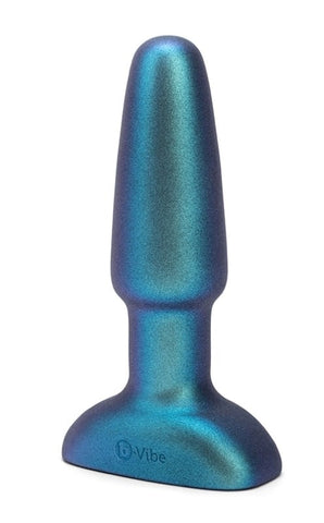 b-Vibe Rimming Plug 2 Space Teal Limited Edition - Anal Vibrators