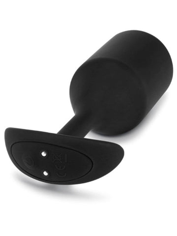 b-Vibe Vibrating Snug Plug XXL Black (size 5) - Butt Plugs