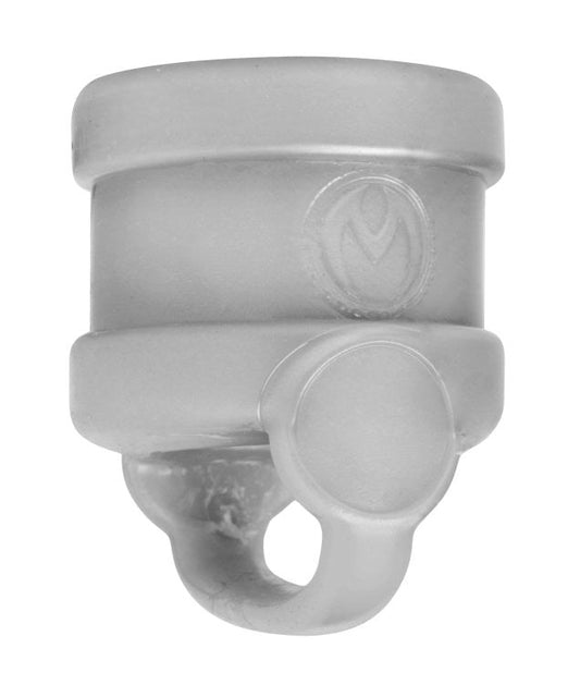 Ball Barrel Divided Scrotum Stretcher - Cock Rings