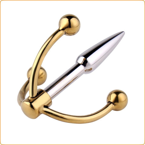 BDStyle Golden Claw Head Urethral Plug - Penis Plugs