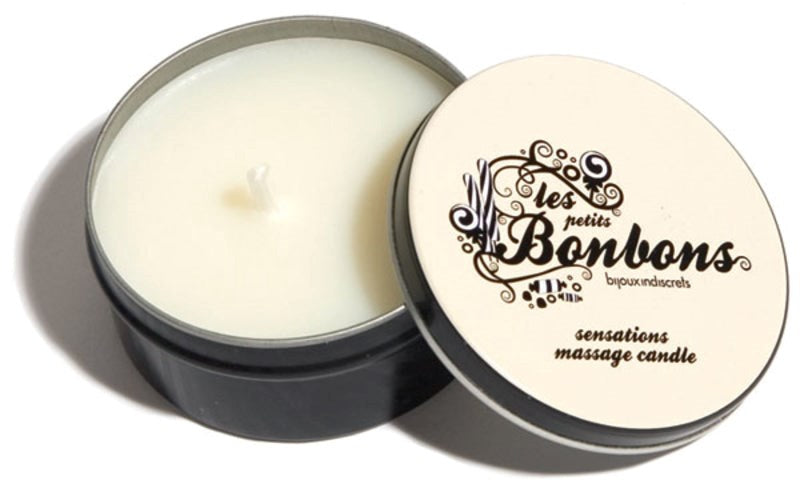 Bijoux Indiscrets Sensations Warming Massage Candle - - Delay and Excite Sprays