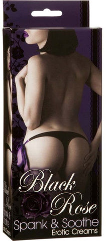 Doc Johnson Black Rose Spank and Soothe Erotic Creams - Delay and Excite Sprays