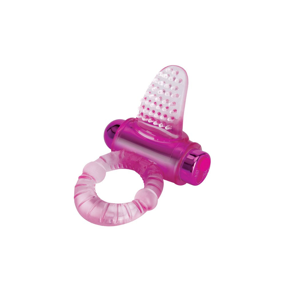 Bodywand Rechargeable Lick It Pleasure Ring - - Cock Rings