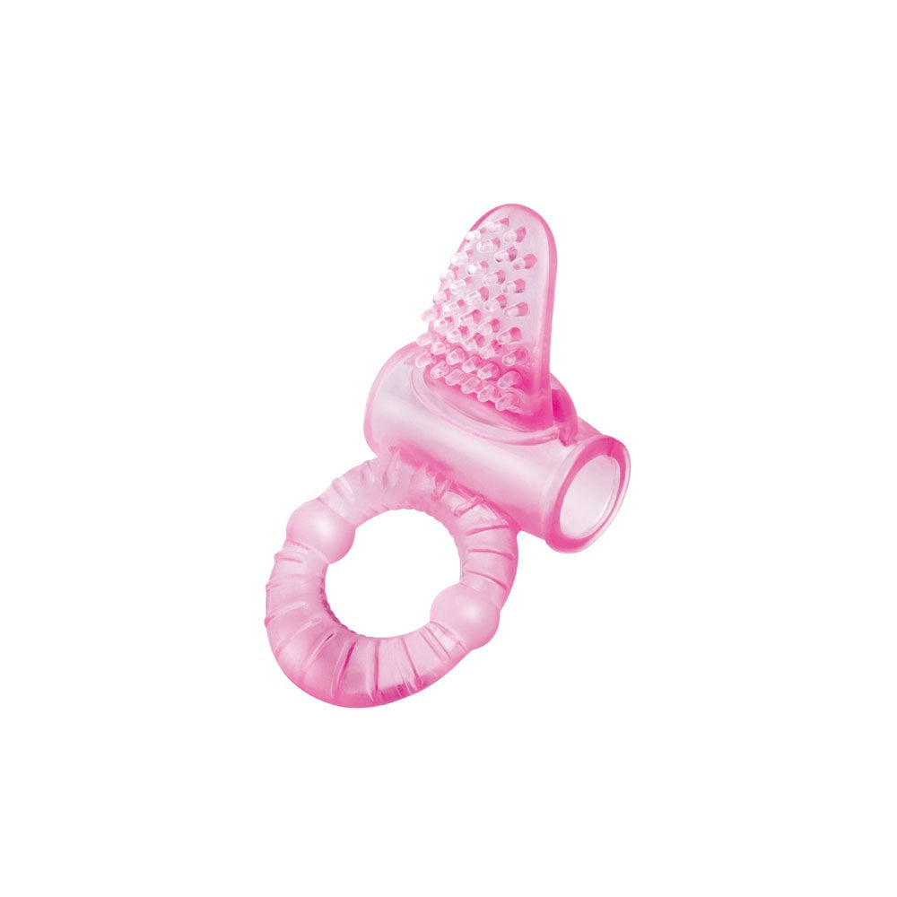 Bodywand Rechargeable Lick It Pleasure Ring - - Cock Rings