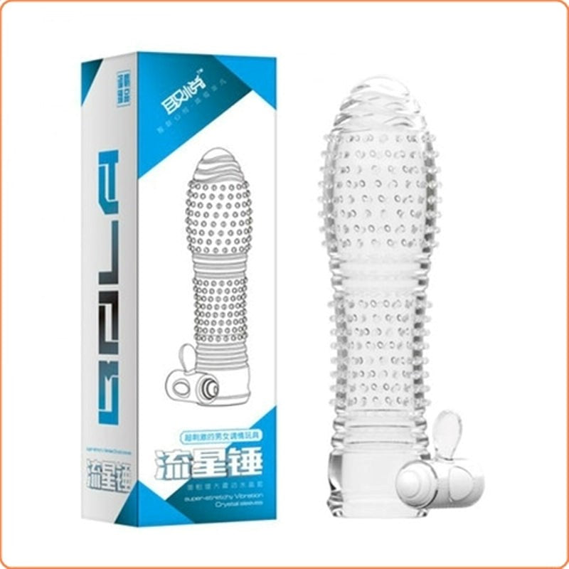 Bola Super-stretchy Vibration Crystal Sleeves - Pumps, Extenders and Sleeves