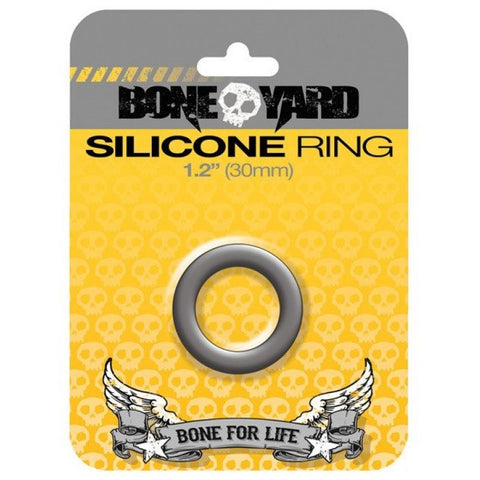 Boneyard Silicone Ring Grey 40MM - Cock Rings