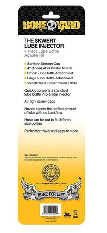 Boneyard Skwert Lube Injector - Water Based Lubes