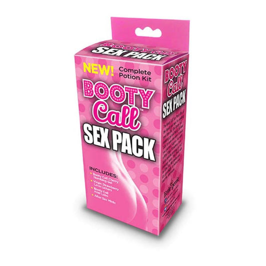 Booty Call Sex Pack - 4 Piece Set - Anal Lubes
