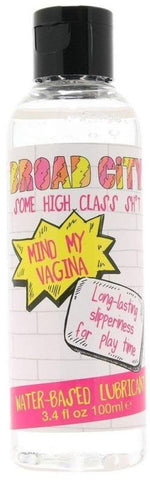 Broad City Mind My Vagina Water Based Lube 100ml - Water Based Lubes
