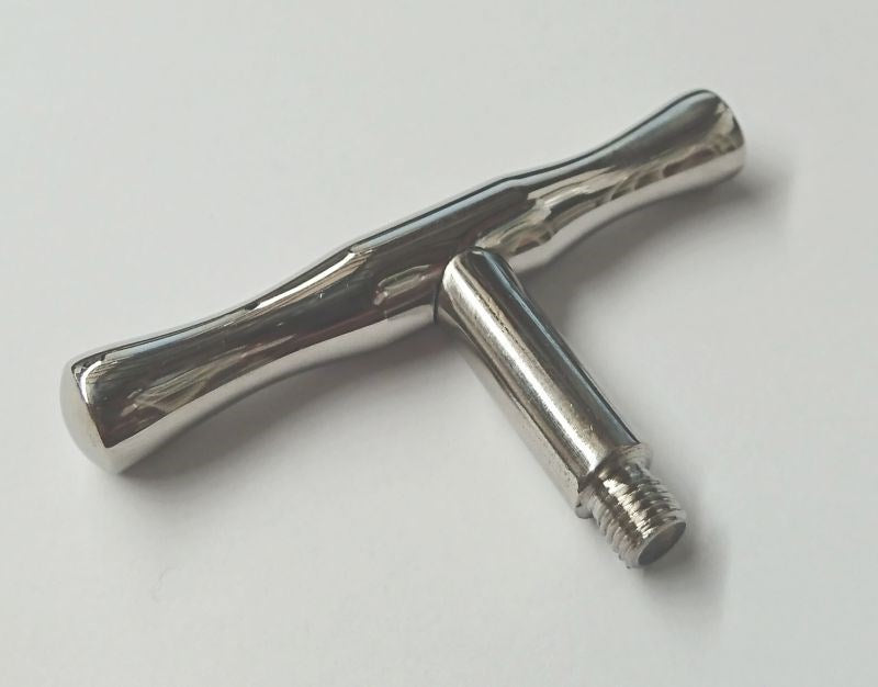 Brobible Metal T Handle Attachment - - Anal Dildos