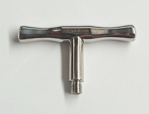 Brobible Metal T Handle Attachment - Anal Dildos