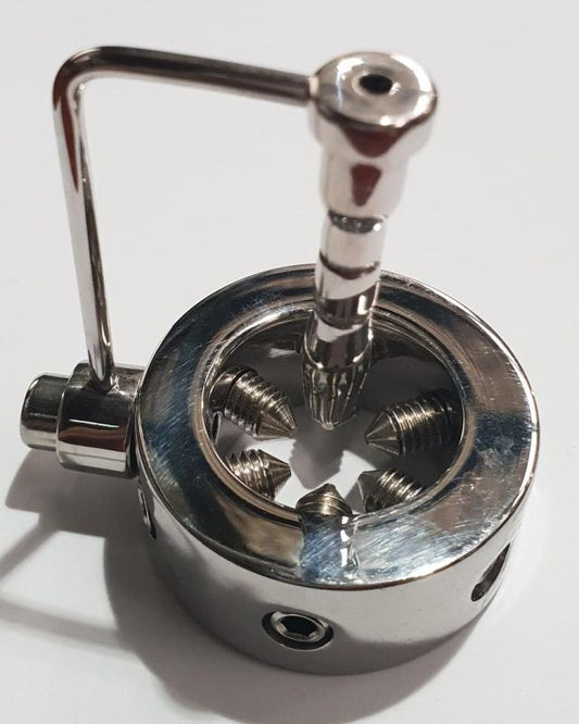 Carasutra Spiked Ring Cum Thru Penis Plug - Penis Plugs