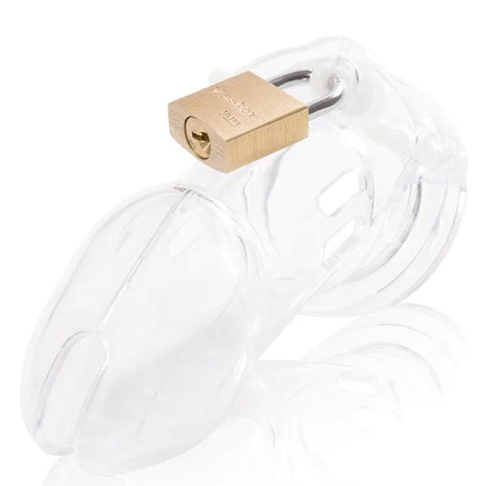 CB-6000 Cock Cage Ket Clear - Male Chastity