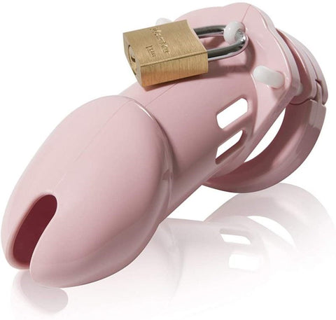 CB-6000 Cock Cage Set Pink - Male Chastity
