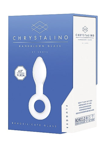 Chrystalino Plugger White - Butt Plugs