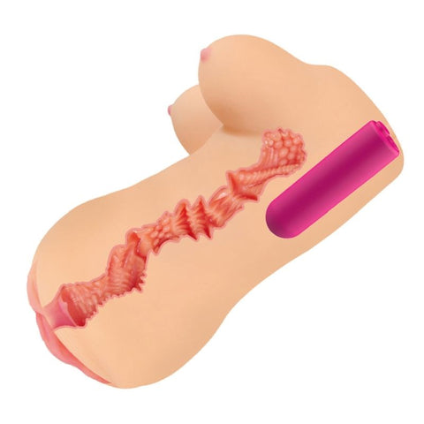 Kokos Clara Dual Layer Vibrating Realistic Male Stroker - Masturbators and Strokers