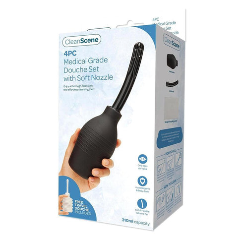 Portable Hygiene Solution - CleanScene Douche Set - Enemas and Douches