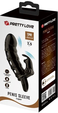 Baile Intimate Pleasure Enhancer - 10 Vibrations, Waterproof - Pumps, Extenders and Sleeves