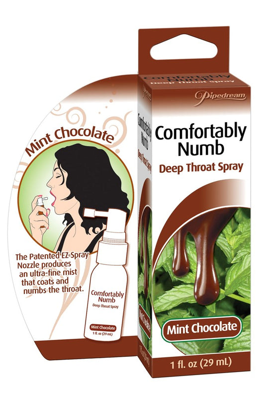 Pipedream Comfortably Numb Deep Throat Spray - Delay and Excite Sprays