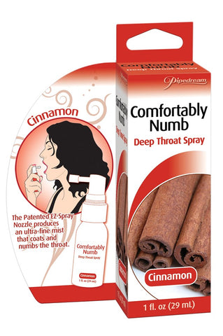 Pipedream Comfortably Numb Deep Throat Spray - Delay and Excite Sprays