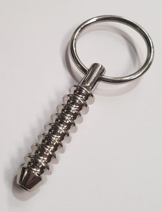 Cork Screw Cum Thru Penis Plug - Penis Plugs