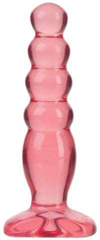 Crystal Jellies 5 inch Anal Delight Pink - Butt Plugs