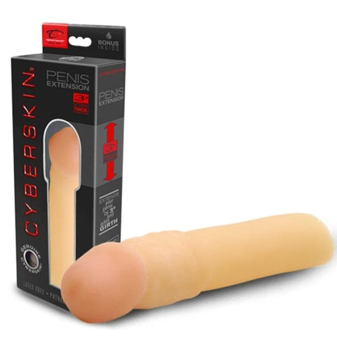 CyberSkin 3 inch Transformer Penis Extension Light - Pumps, Extenders and Sleeves