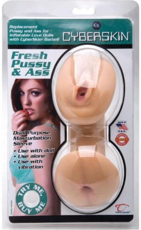 Cyberskin Fresh Pussy and Ass Light - Masturbators and Strokers