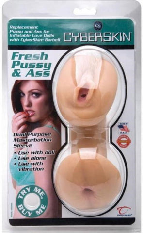 Cyberskin Fresh Pussy and Ass Light - Masturbators and Strokers