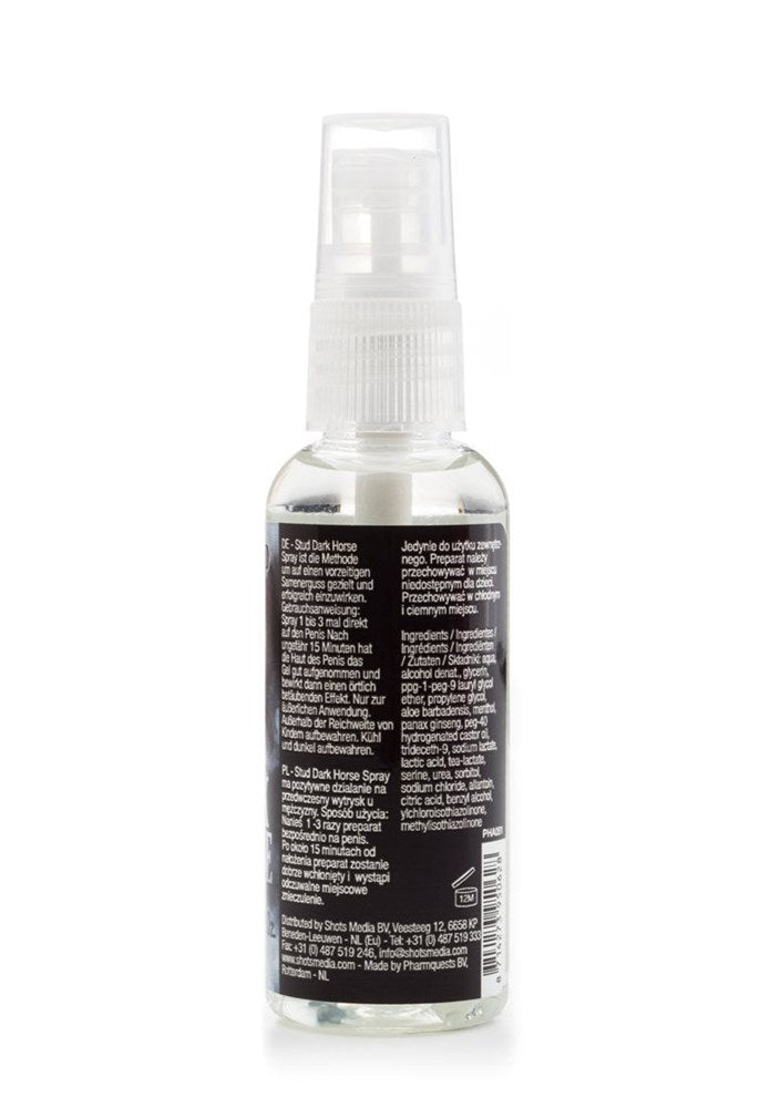 Dark Horse Delay Spray 50ml - Delay and Excite Sprays