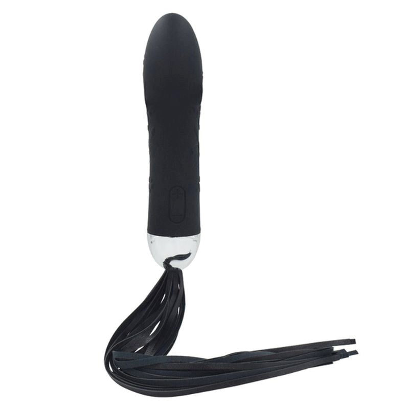 Deluxe Silicone Whip Vibrating Anal Plug - - Anal Vibrators