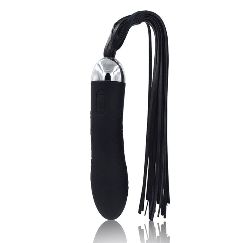 Deluxe Silicone Whip Vibrating Anal Plug - - Anal Vibrators