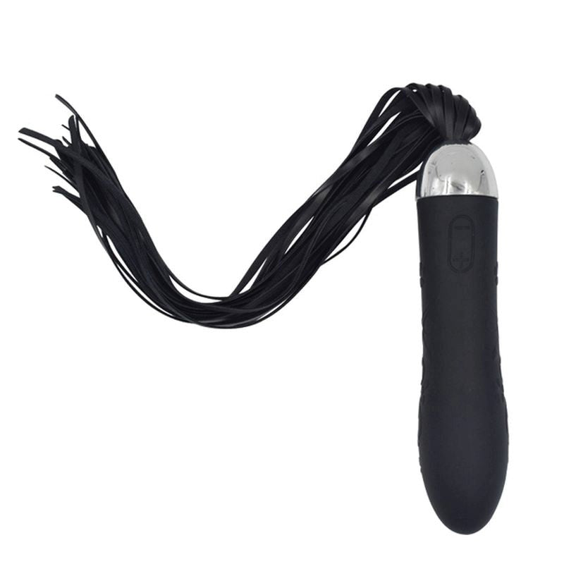 Deluxe Silicone Whip Vibrating Anal Plug - - Anal Vibrators