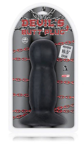 Devil's Butt Plug 10.5 inch Black - Butt Plugs