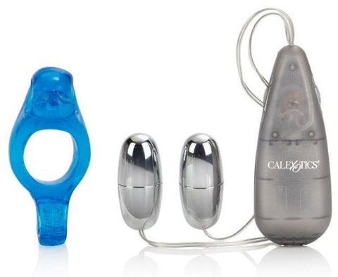 CalExotics Diving Dolphin Triple Action Pleasure Cock Ring - Cock Rings
