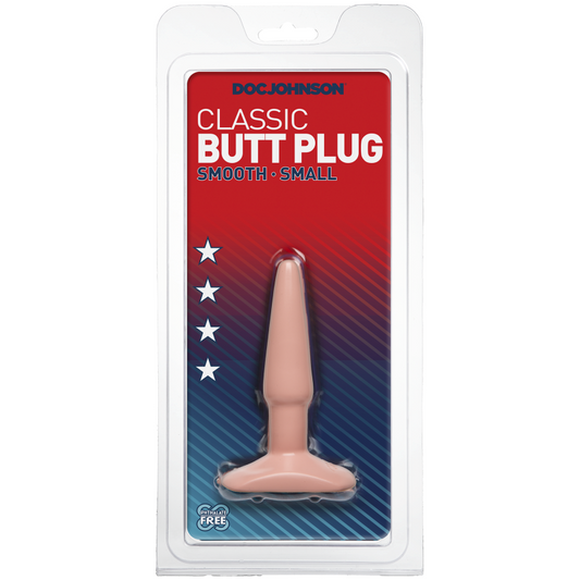 Doc Johnson Classic Butt Plug Smooth Small - Butt Plugs