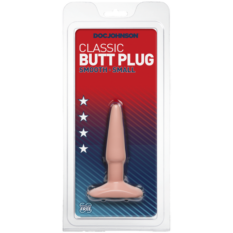 Doc Johnson Classic Butt Plug Smooth Small - Butt Plugs