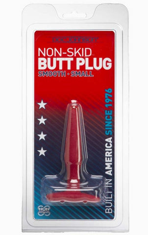 Doc Johnson Non Skid Textured Surface Butt Plug Smooth - Butt Plugs