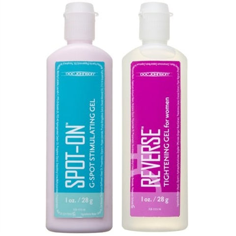 Doc Johnson Spot-On Reverse for Women 2 Pack - Delay and Excite Sprays