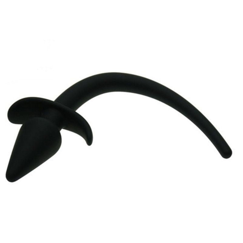 Dog Tail Silicone Anal Plug - - Prostate Toys