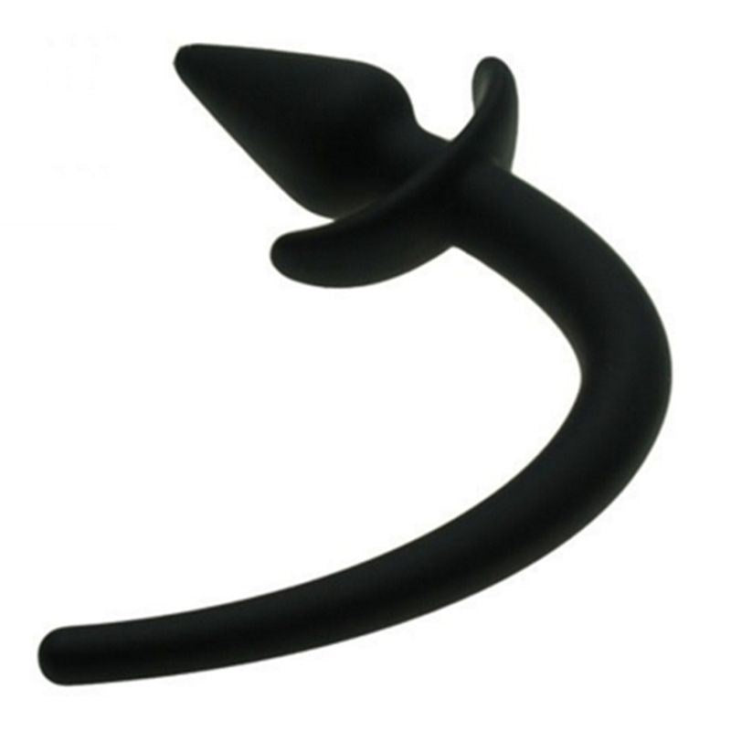 Dog Tail Silicone Anal Plug - - Prostate Toys