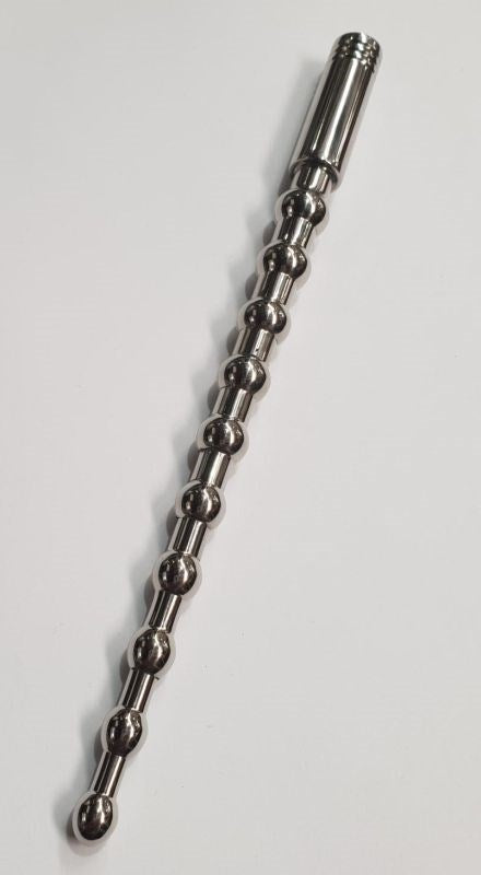 Dominator Uretheral Grooved Surgical Steel Sound - Penis Plugs