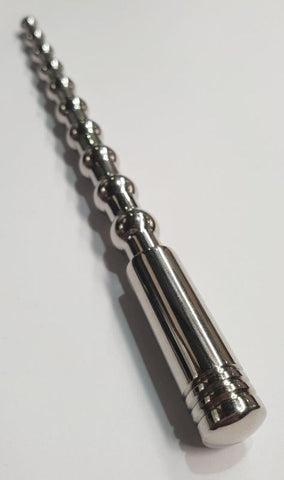 Dominator Uretheral Grooved Surgical Steel Sound - Penis Plugs