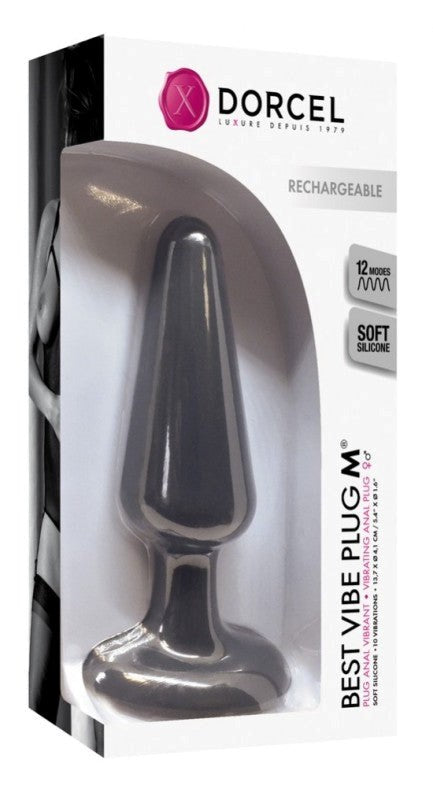 Dorcel Best Vibe Plug Medium - - Butt Plugs