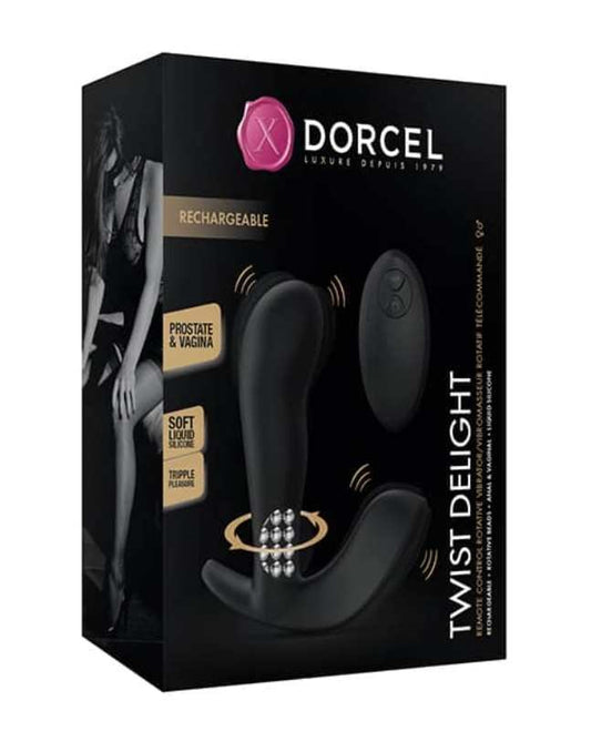 Marc Dorcel's Dual-Spot Rotating Pleasure Vibrator - Prostate Toys