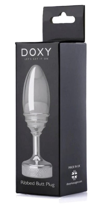 Doxy Butt Plug Ribbed - - Butt Plugs