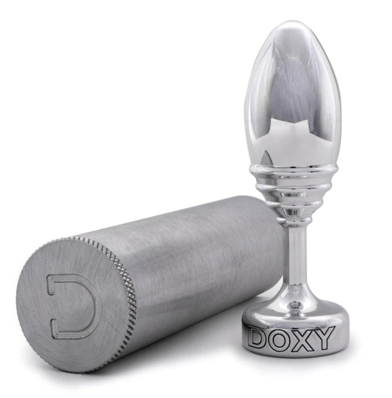 Doxy Butt Plug Ribbed - - Butt Plugs