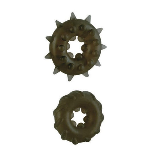 Dr. Joel Kaplan Mens Cock Enhancer Dual Rings - Cock Rings