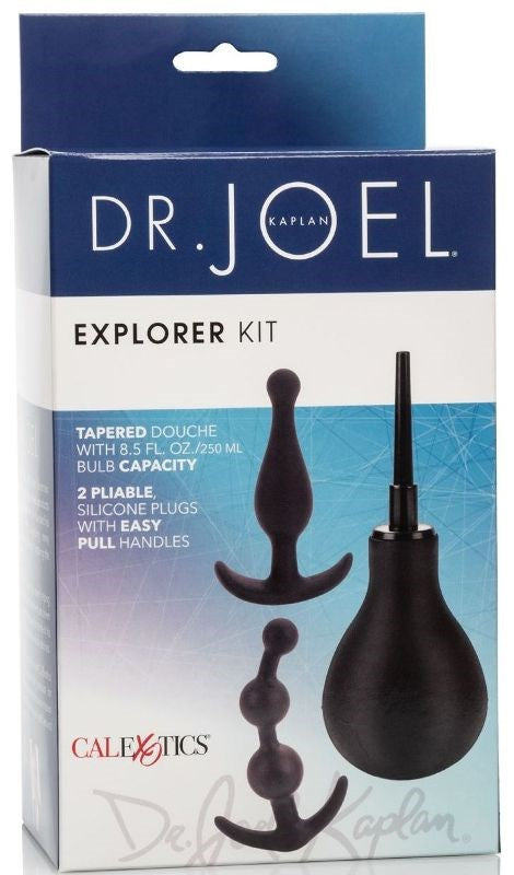 Dr. Joel Kaplan Explorer Anal Training and Cleansing Kit - Butt Plugs