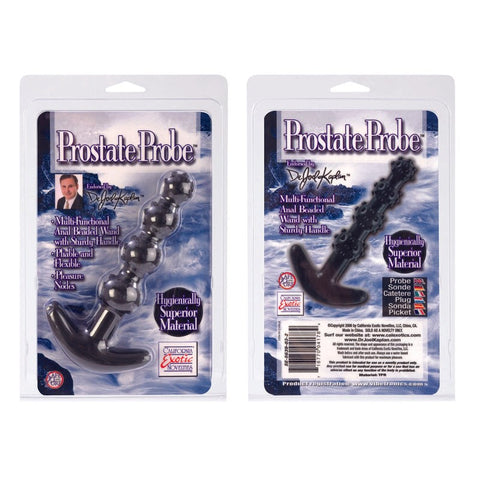 Dr. Joel Kaplan Prostate Play Probe With EZ Grip Handle - Prostate Toys